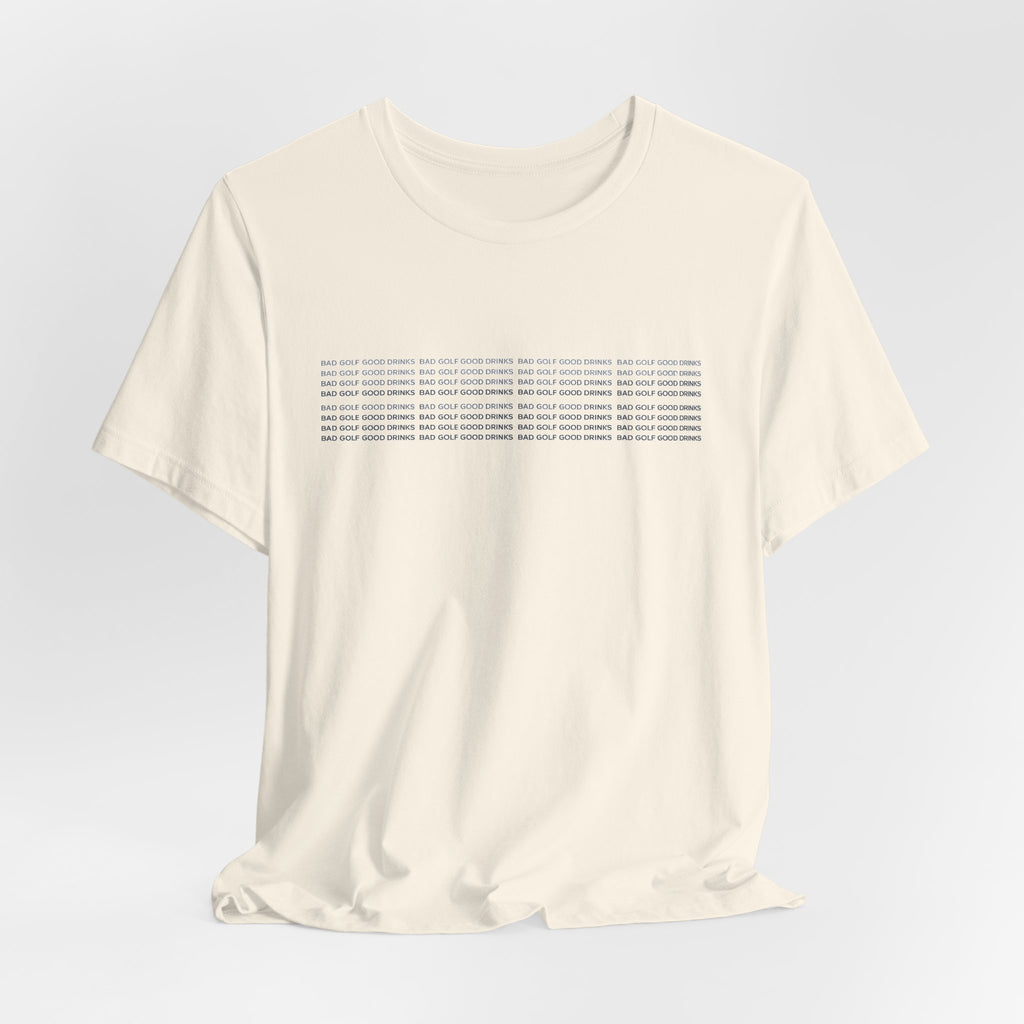 Minimal Morse Code T-Shirt — Horizontal Dots & Dashes Tee