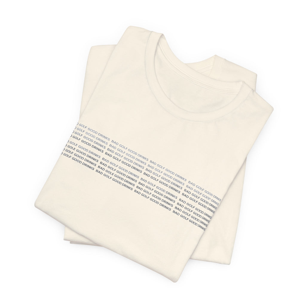 Minimal Morse Code T-Shirt — Horizontal Dots & Dashes Tee