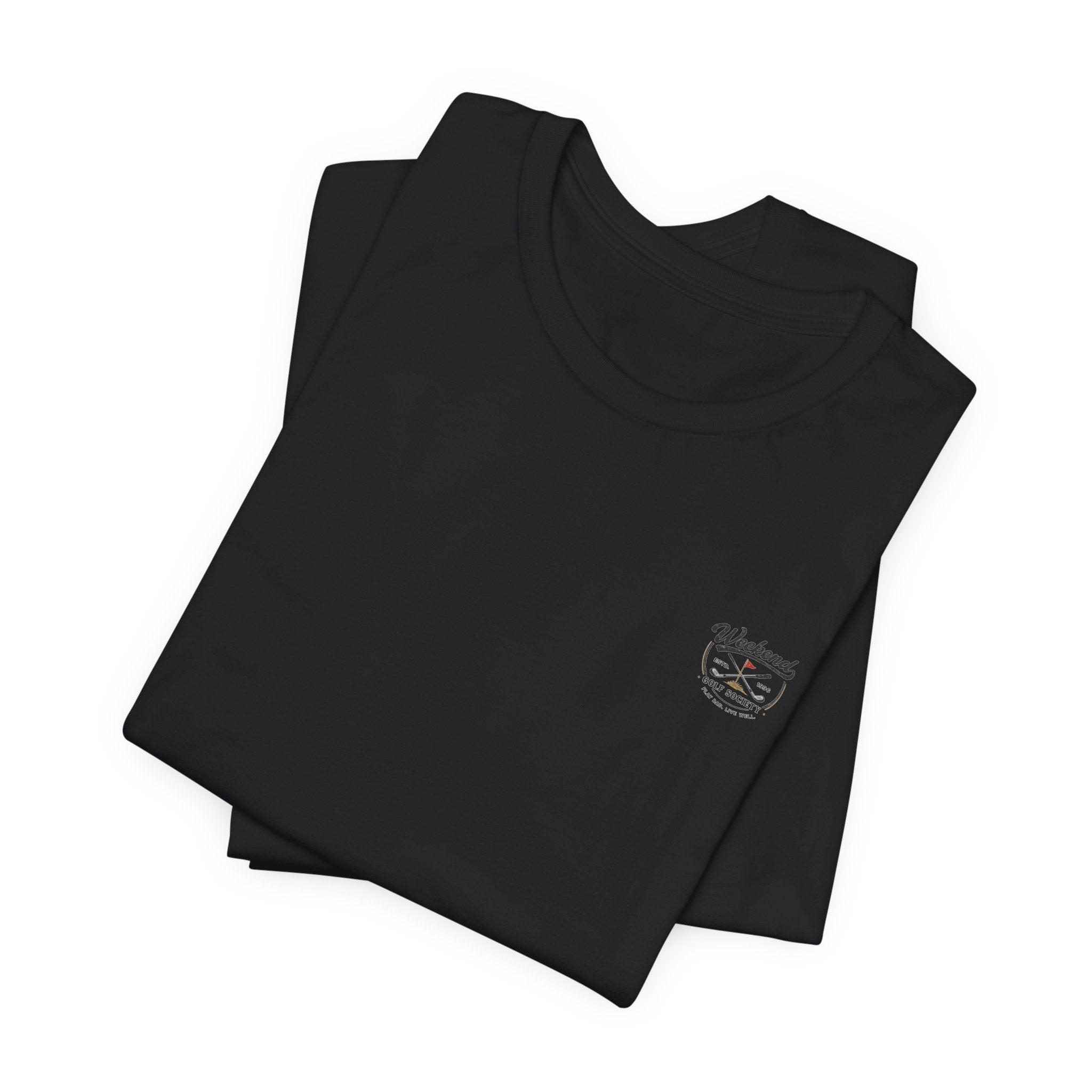 Beer & Golf T-Shirt — “I Play Bad, Drink Good” Funny Golf Drinking Tee