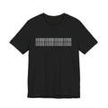 Minimal Morse Code T-Shirt — Horizontal Dots & Dashes Tee