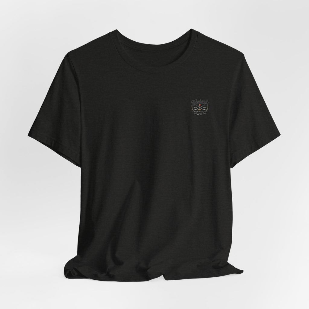 Beer & Golf T-Shirt — “I Play Bad, Drink Good” Funny Golf Drinking Tee