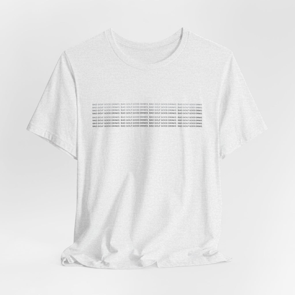 Minimal Morse Code T-Shirt — Horizontal Dots & Dashes Tee