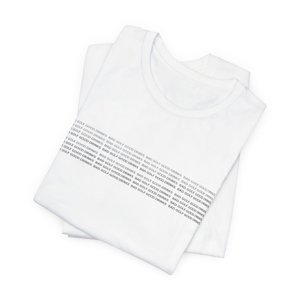 Minimal Morse Code T-Shirt — Horizontal Dots & Dashes Tee