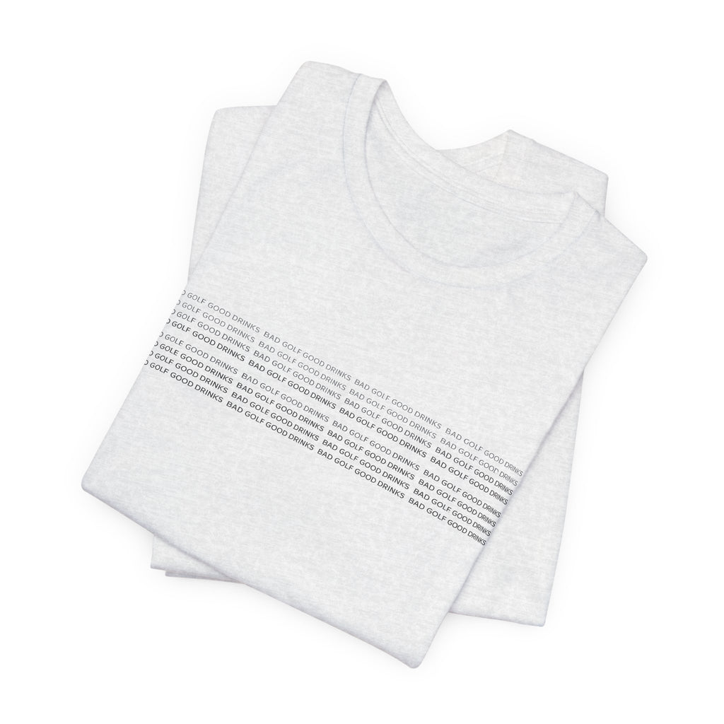 Minimal Morse Code T-Shirt — Horizontal Dots & Dashes Tee