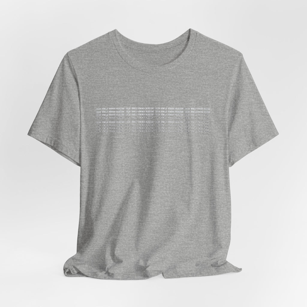 Minimal Morse Code T-Shirt — Horizontal Dots & Dashes Tee