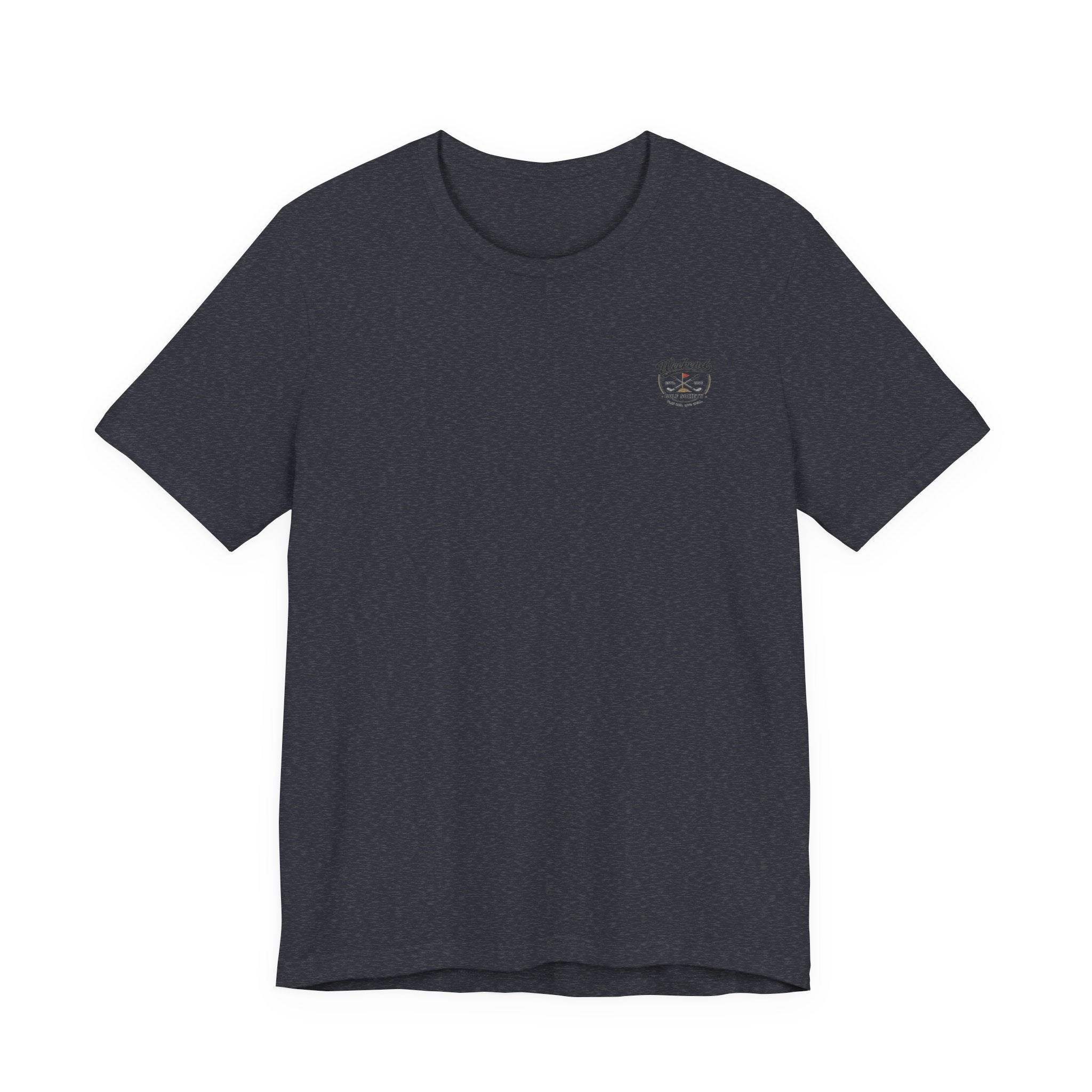 Beer & Golf T-Shirt — “I Play Bad, Drink Good” Funny Golf Drinking Tee